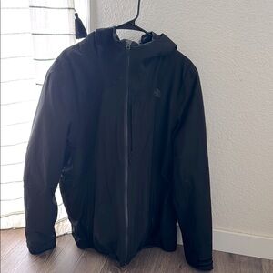 Men's Black Hooded Waterproof The North Face Jacket